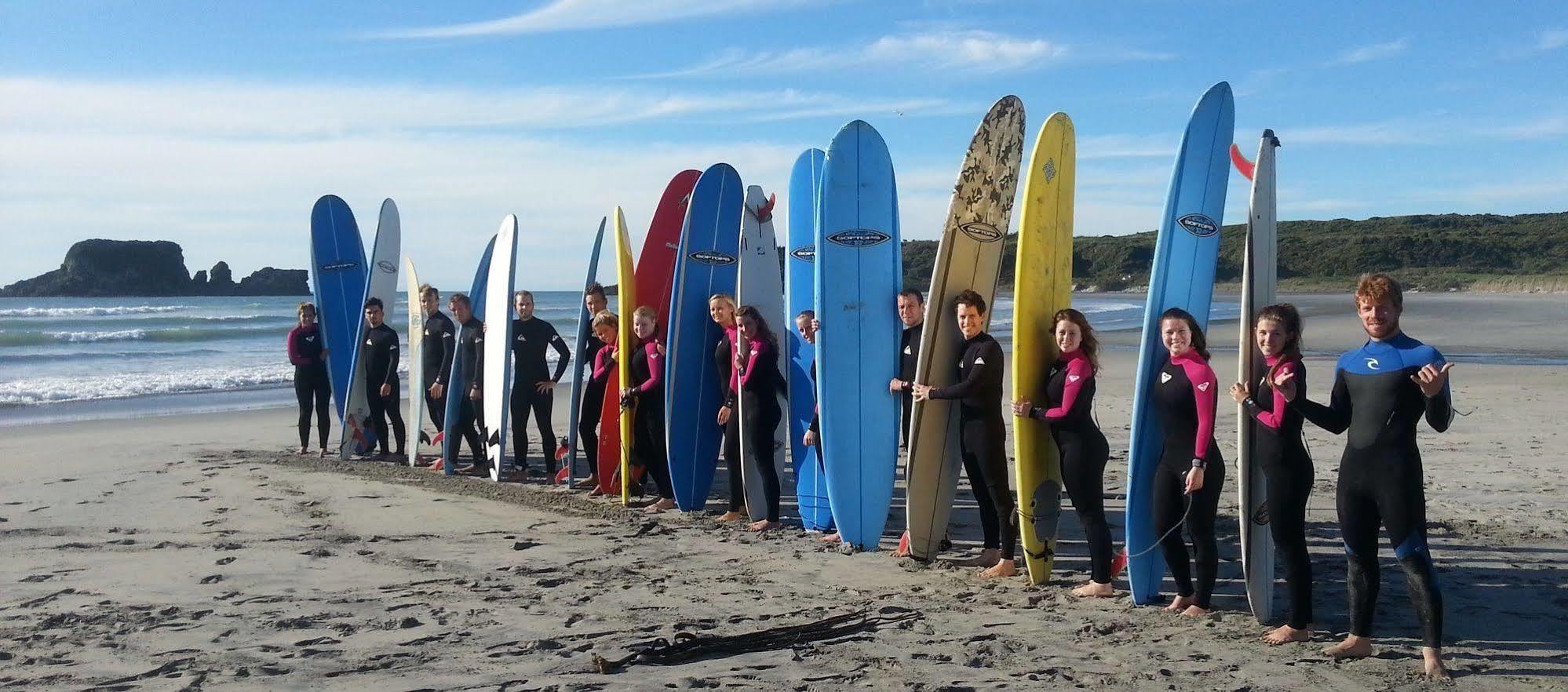 Bazil's Backpackers BBH Hostel&Surf School Westport Exterior foto